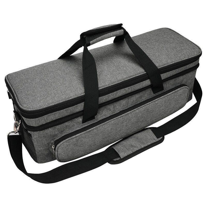 Carrying Bag Compatible with Cricut Explore Air, Cricut Maker Foldable Travel Tote Bag for Die-Cut Machines Accessories