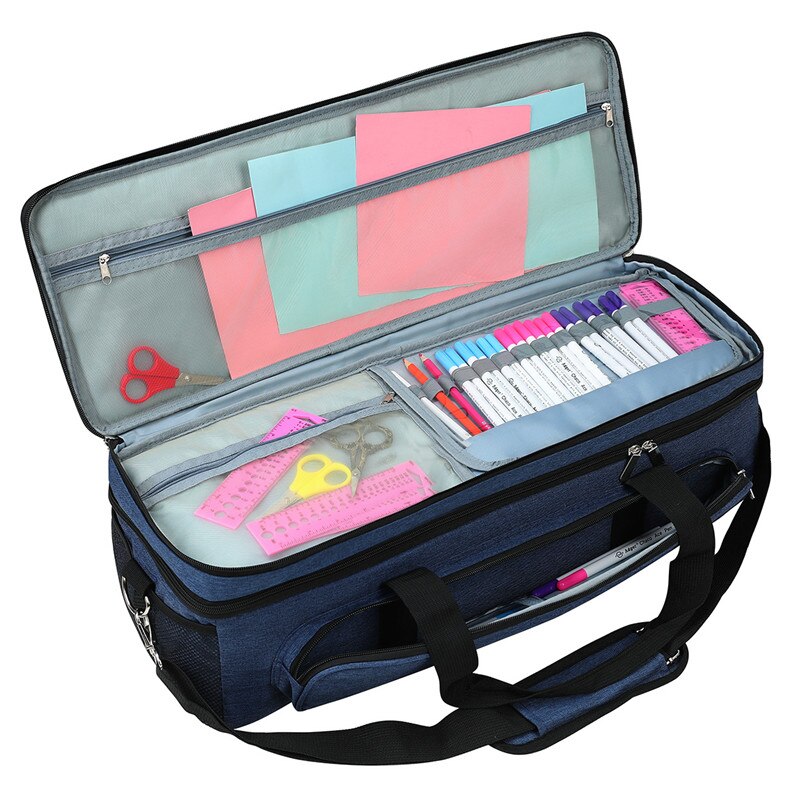 Carrying Bag Compatible with Cricut Explore Air, Cricut Maker Foldable Travel Tote Bag for Die-Cut Machines Accessories