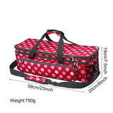 Empty Carrying Bag Compatible with Cricut Die-Cutting Machine and Supplies, Tote Bag Compatible with Cricut Explore Air 2