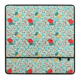 New Sewing Machine Pad With Patterns Modern Mat With Pockets Organizer Folding Soft For Table  Multifunction Sewing Accessories